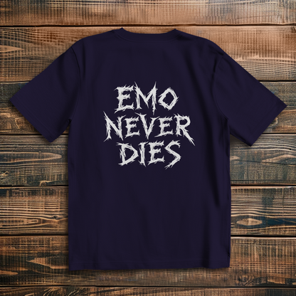 Oversized T-Shirt Emo Never Dies 2