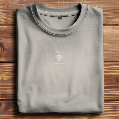 Oversized T-Shirt Emo Never Dies 4 white