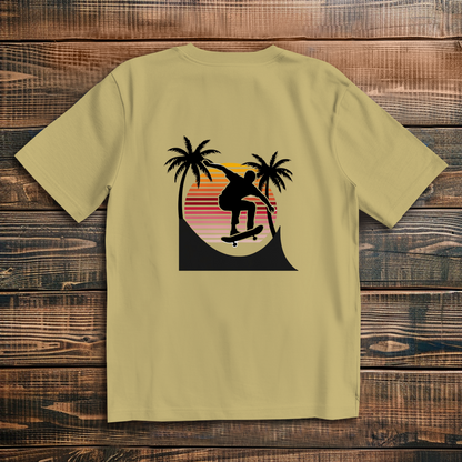 Oversize T-Shirt Sunset Stunt
