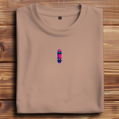 Oversized t-shirt skateboard 80s