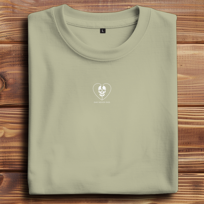 Oversized T-Shirt Emo Never Dies 3 white