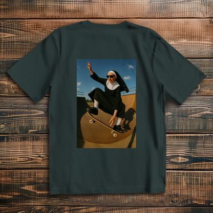 Oversize T-Shirt Skating Nun