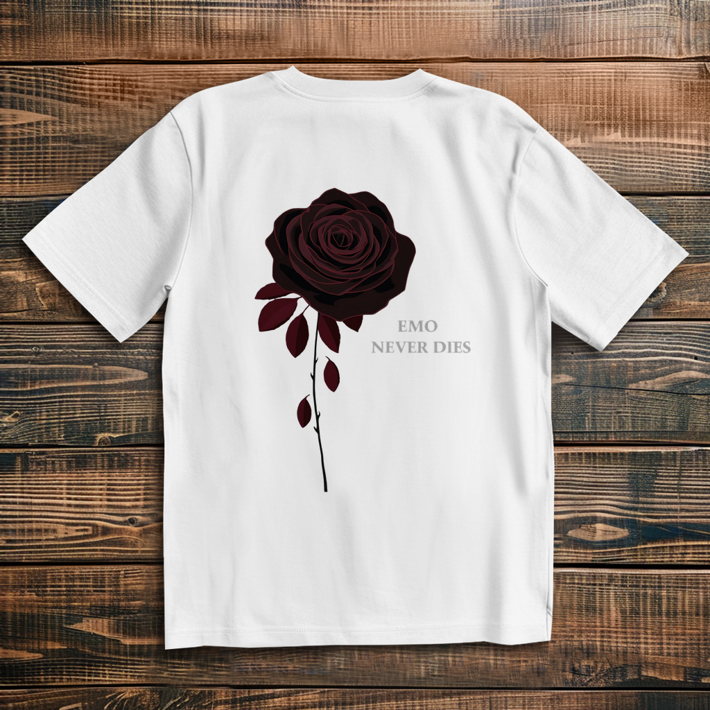 Oversized T-Shirt Emo Never Dies 6