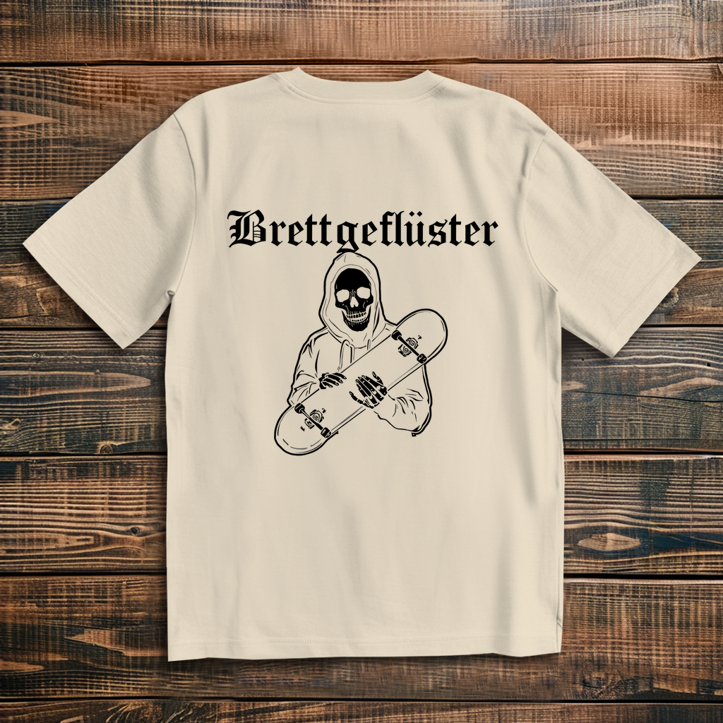 Oversize T-Shirt Brettgeflüster 1 black