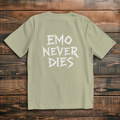 Oversized T-Shirt Emo Never Dies 2