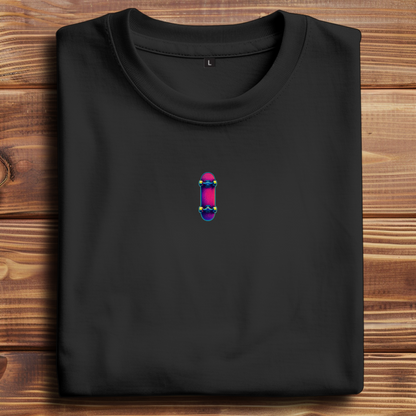 Oversized t-shirt skateboard 80s